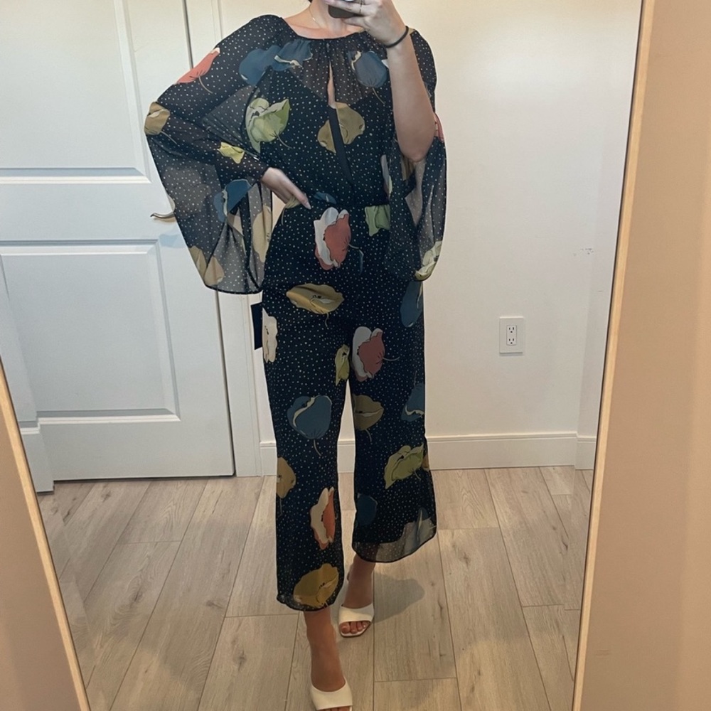 NWT Zara Flowy Jumpsuit